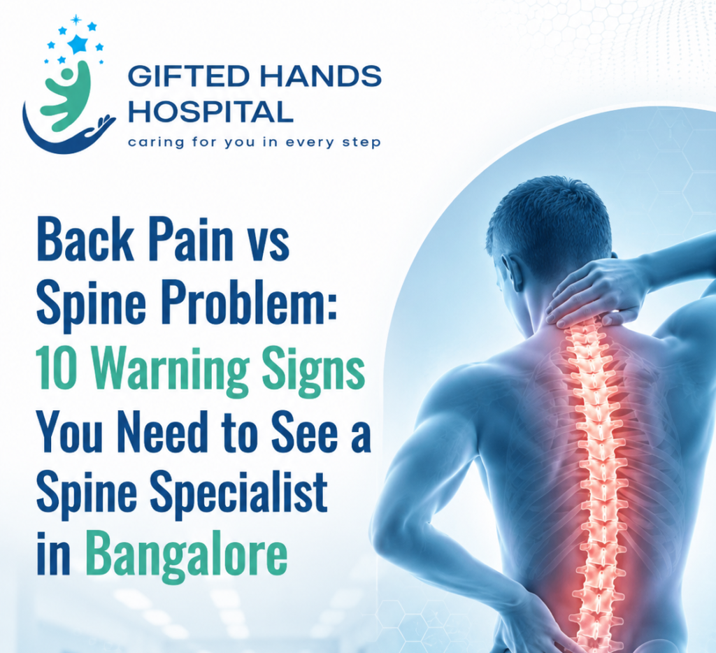 Back Pain vs Spine Problem: 10 Warning Signs You Need to See a Spine Specialist in Bangalore
